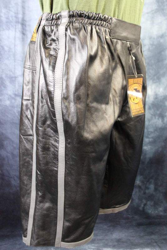 Basketball Shorts in Black and Grey - view 2