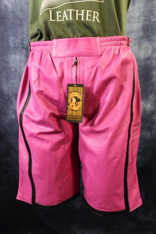Basketball Shorts in Pink and Black - view 2
