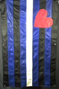 Leather Flags - front view