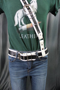 Two-Tone Kilt Belt - front view