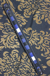 Leather Pride Flag Leather Armband - front view