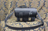 Leather Diplomat Messenger Bag: Generation 2 - front view