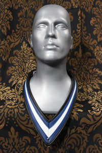 Leather Flag Leather Medallion Holder - front view