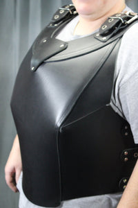 Latigo Leather Cuirasse - front view