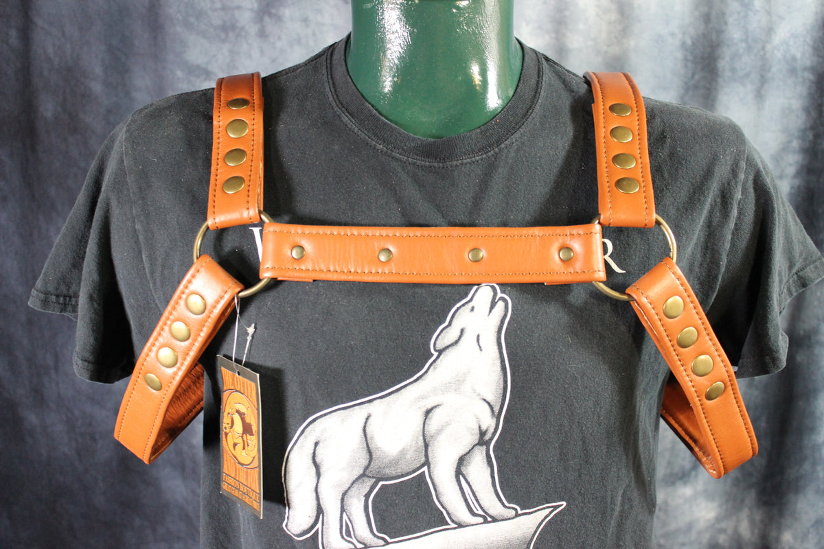 The Otter and The Fox Leather Bulldog Harness - view 14