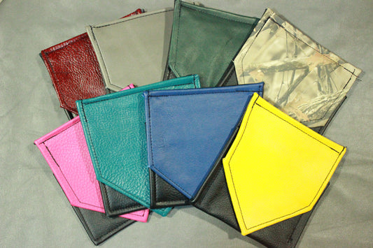Solid Color Leather Pocket Flag - view 2