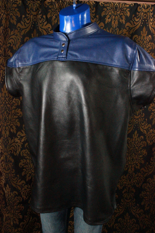 "Trek" Style Leather Shirt - view 2