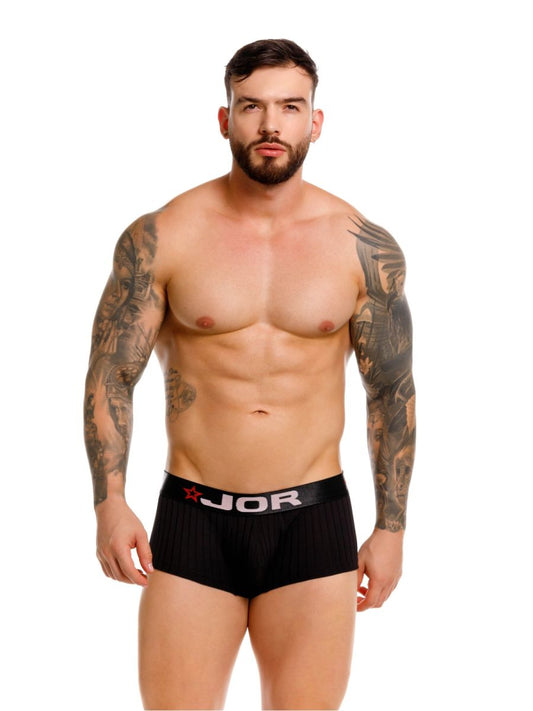 JOR Men's Underwear 2330 Cronos Trunks Color Black