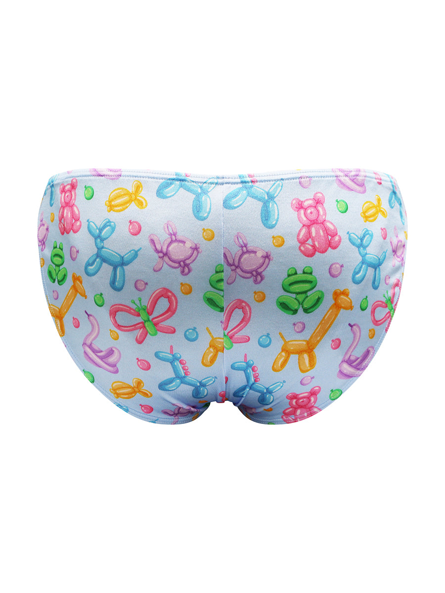Luxe Satin Logo Strap Brief