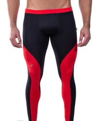 Black/Red Meggings - view 1