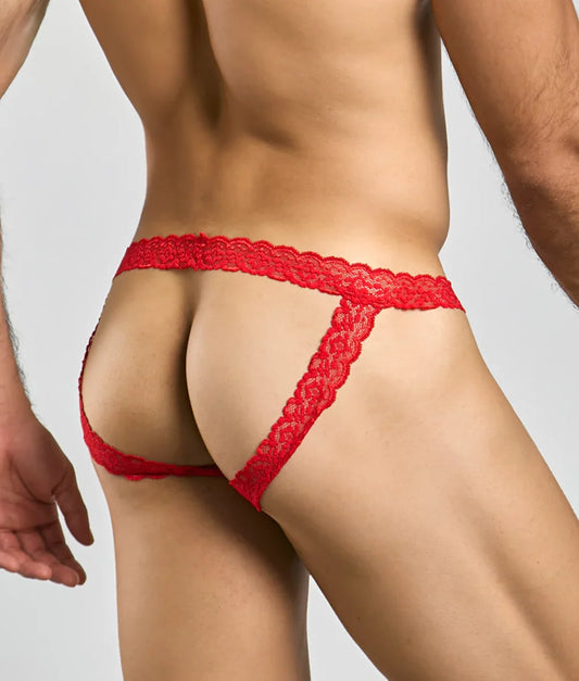 MOB Men's Lace Jockstrap | MEN Jockstrap | Malebasics | OUTFAIR | OUTFAIR