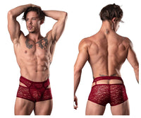 Lucifer Cut Out Burgundy Trunk - view 1