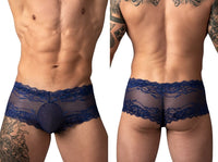 Sassy Lace Mini Sheer Pouch Navy Trunk - view 1