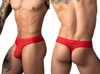 Bong Red Mesh Thong - view 1
