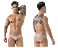 Luxury Beige Mesh Brief - view 1