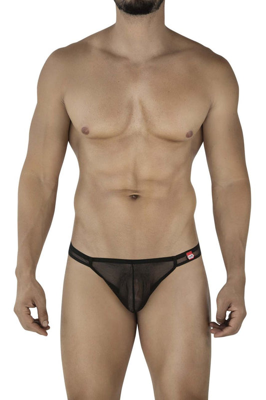 Pikante Men's Underwear PIK 2115 Amusing Thongs Color Black