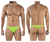 Amusing Neon Green Thong - view 1