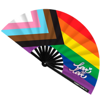 Pride Rainbow Flag Fan - view 1