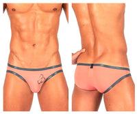 Bare Orange Nylon Bikini - view 1 view