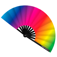 Rainbow Rave Fan (UV) - view 1