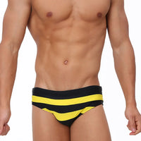 Bee Stripes Swim Brief - view 1