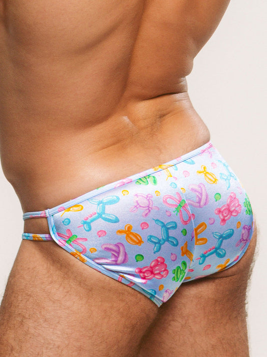 Luxe Satin Double Strap Tanga