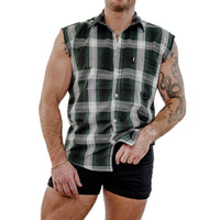 Lumberjack Cutoff Shorts Forest - view 1
