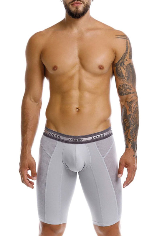 Mundo Unico Men's Underwear 25040100323 Albaricoque Boxer Briefs Color 59-Gray