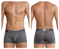 Jacquard Gray Stripes Boxer Brief - view 1