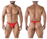 Microfiber Red Thong - view 1