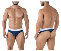 Microfiber Dark Blue Thong - view 1