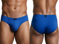 Microfiber Sleek Fit Royal Blue Brief - view 1