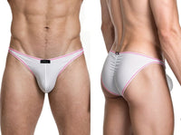 Xtremen 91276 Men's Underwear Sleek Microfiber Bikini Color White