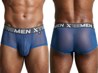 Microfiber Breathable Blue Mesh Brief - view 1