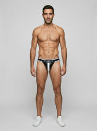 Armor Jock - Black - worn view