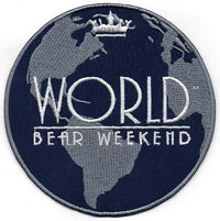 World Bear Weekend Patch - front view
