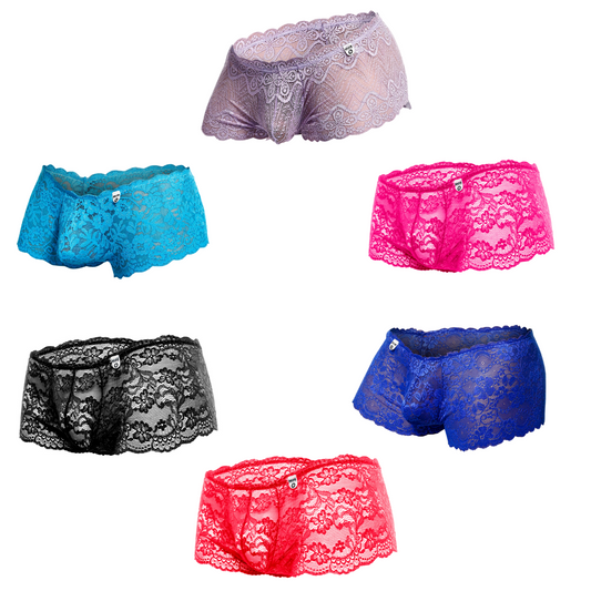 MOB Men's Lingerie Boxer Short Lace