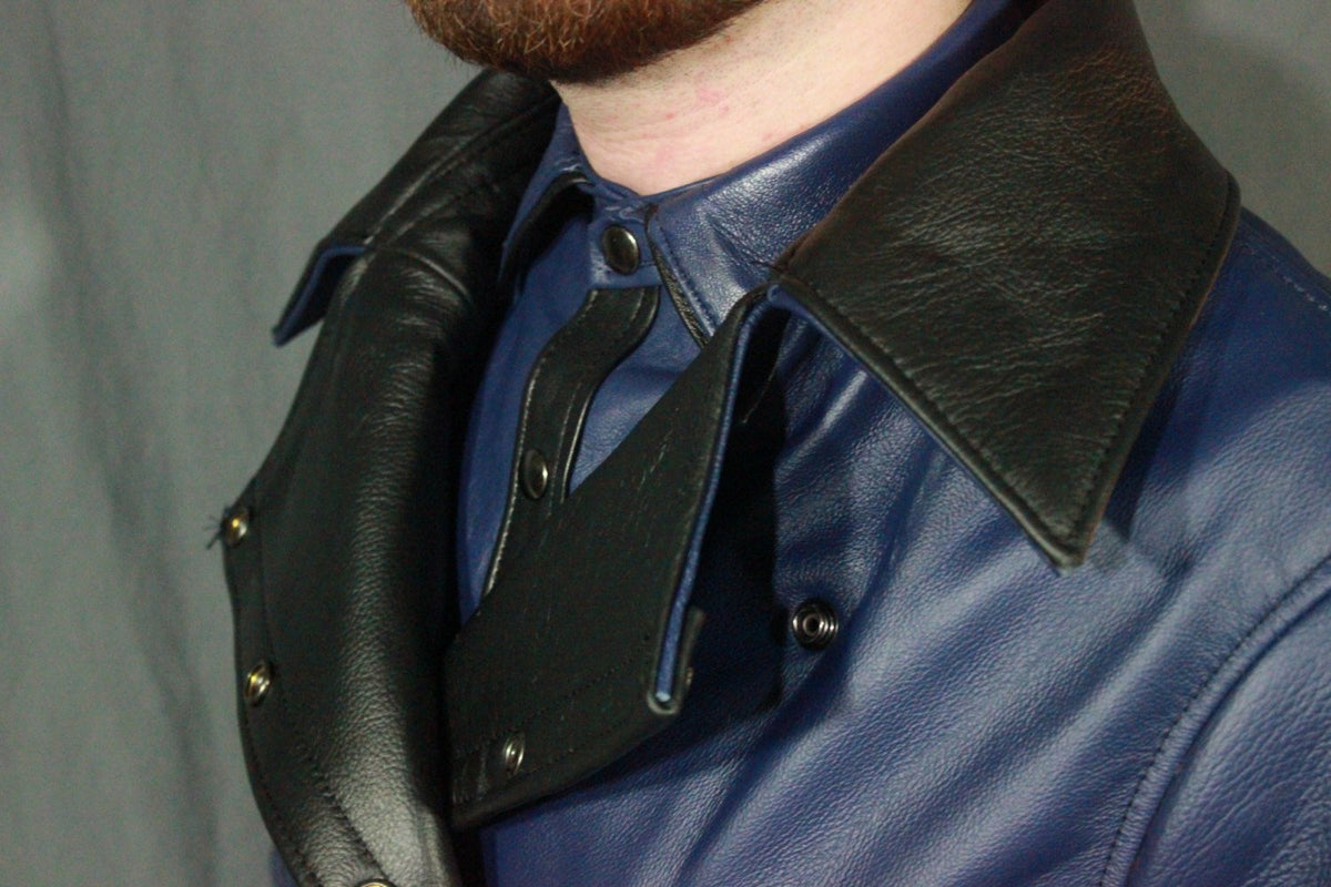 Classic Leather Biker Jacket - view 5