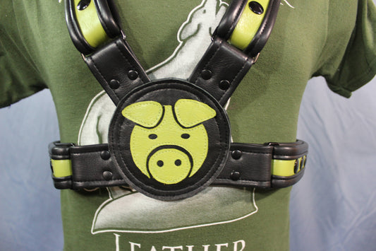 Gettin' Piggy with It Pocket Flag - front view