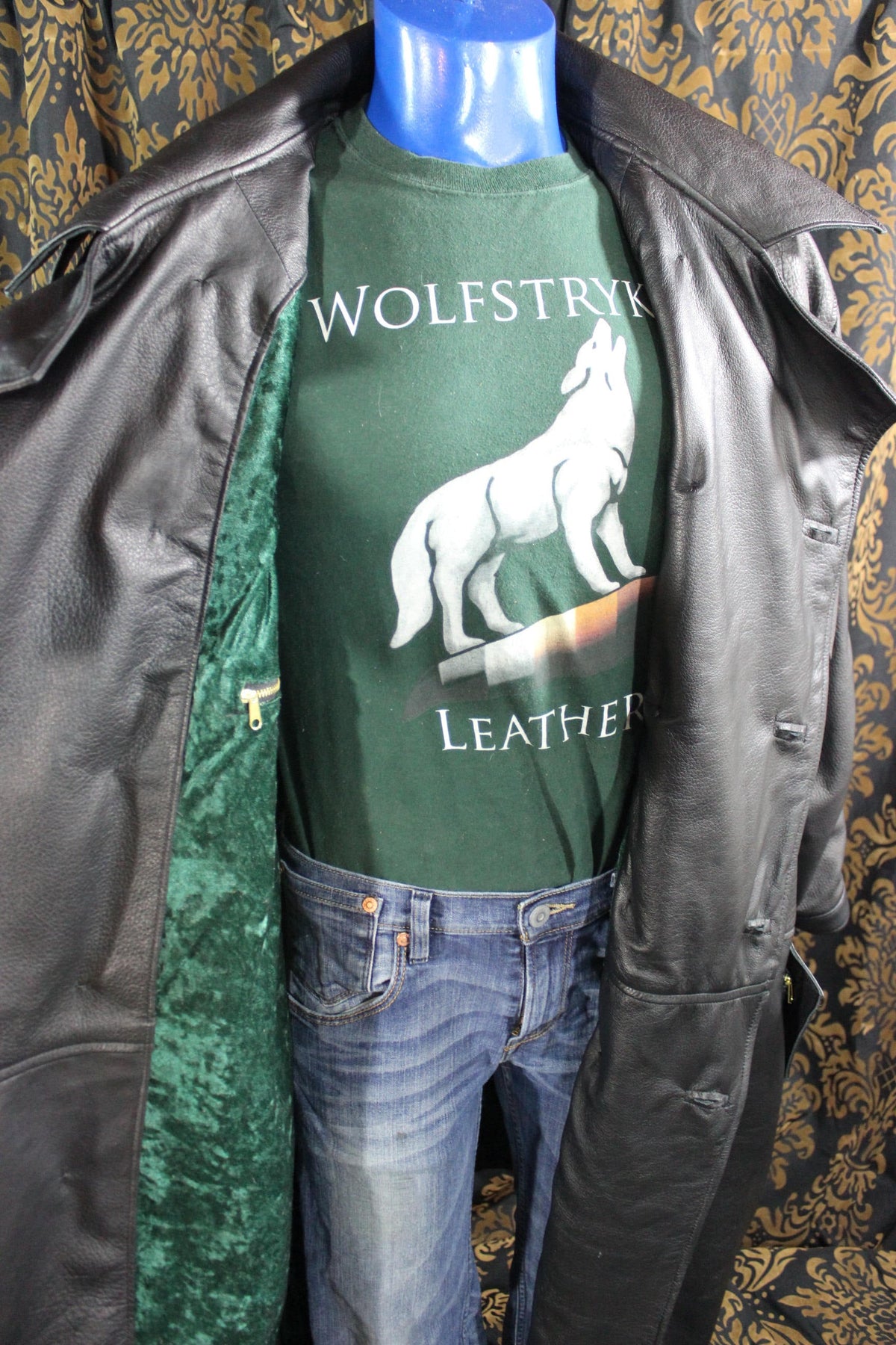 Amazing Custom Deerskin TrenchCoat - view 5