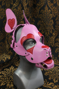 The Love Pup Hood - front view