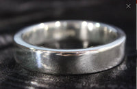 Solid STERLING SILVER Custom Bling Rings! - front view
