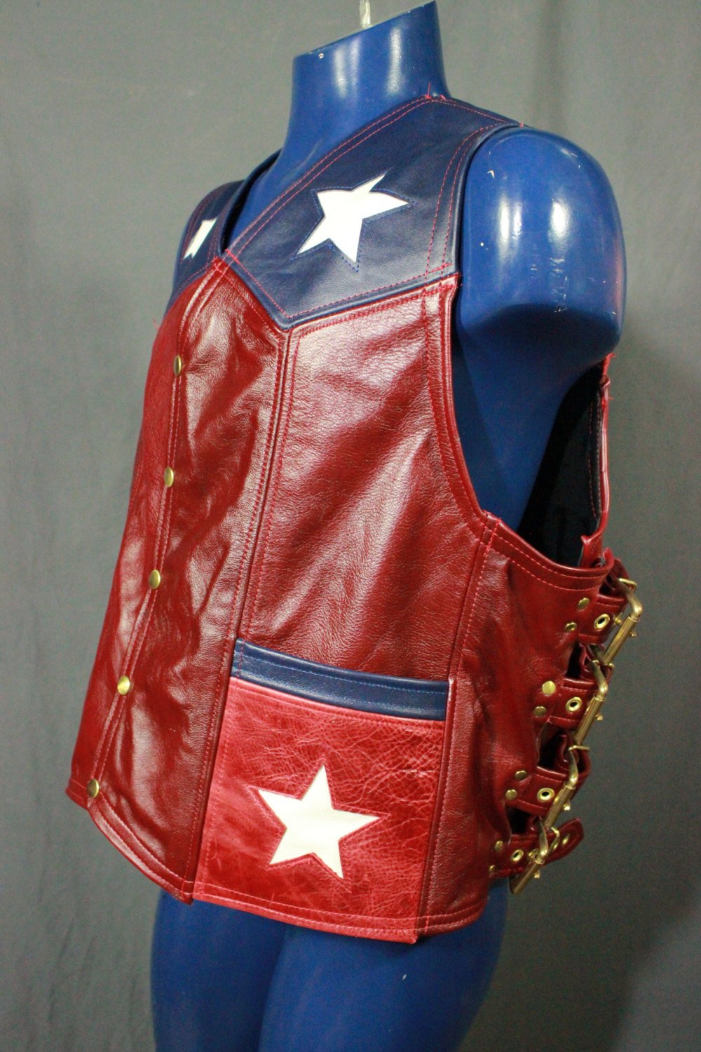 Wolfstryker's American Bear © Western Style Vest - view 5