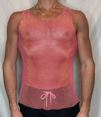 CTS Pink Diamond Mesh Tank