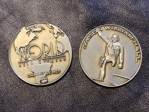 World Bear Challenge Coin - front view