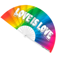 Love Is Love Rainbow Fan - view 1
