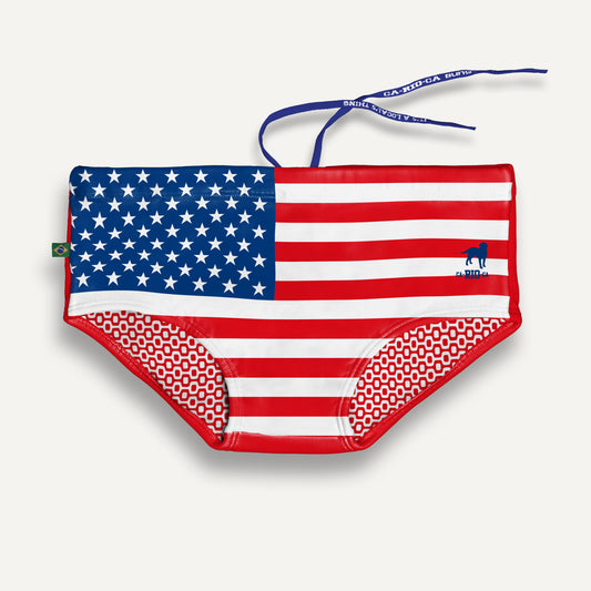 TEAM USA 🇺🇸 Flag Print Sunga