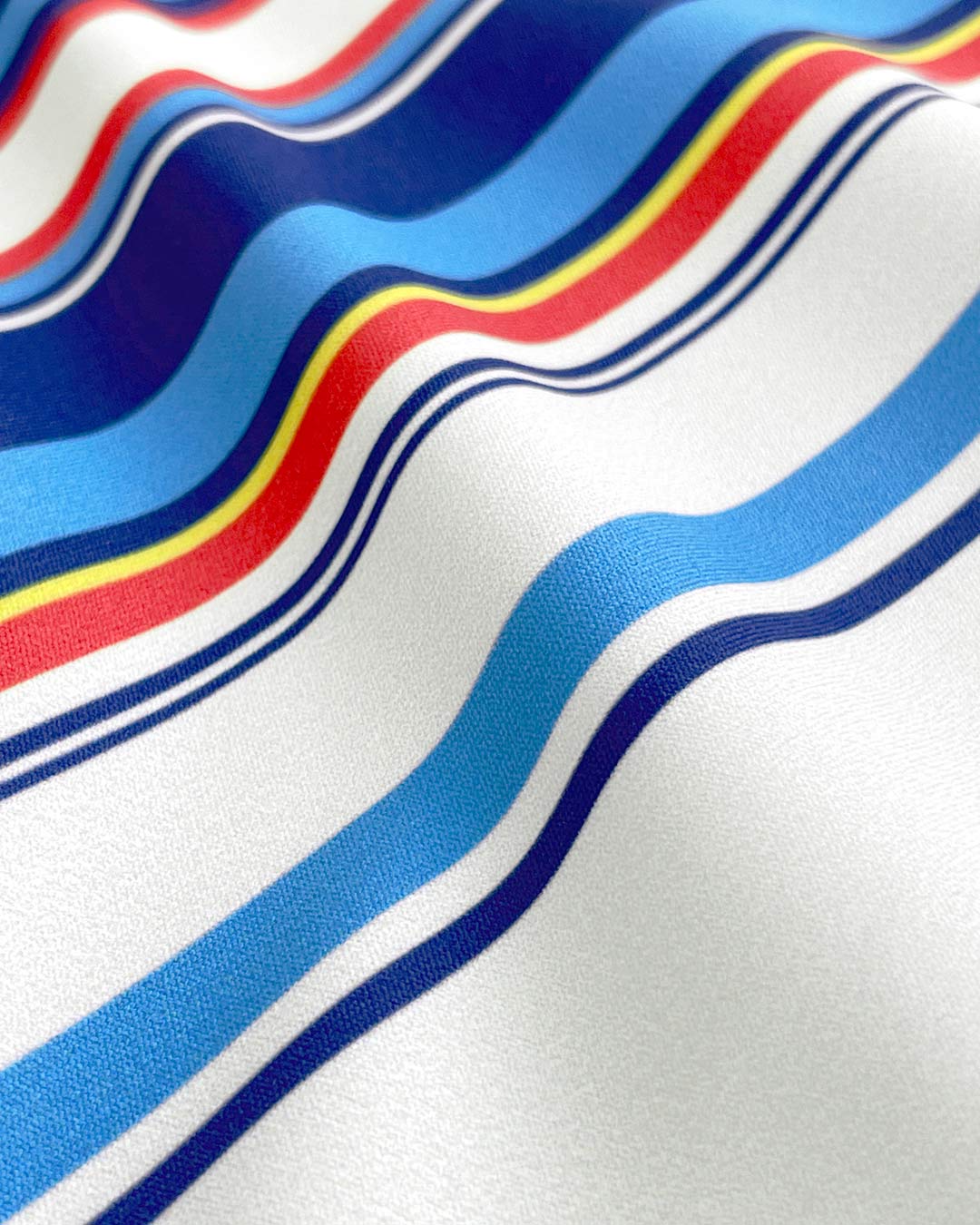 Swim Brief Navy White Horizontal Stripes - view 5