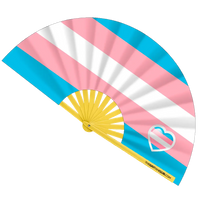 Trans Pride Flag Fan - view 1