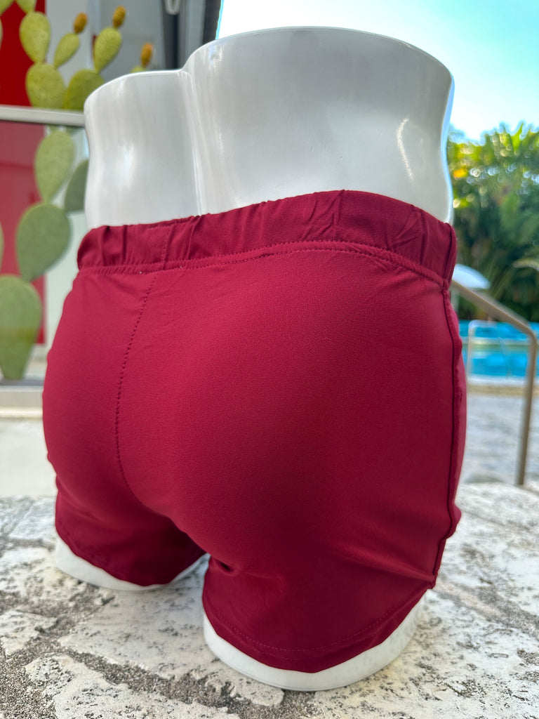 Malbec pool shorts